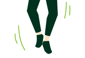 足が軽くなった！？